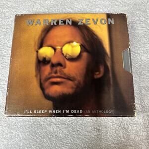 I'll Sleep When I'm Dead : An Anthology Warren Zevon CD 196 Top-quality